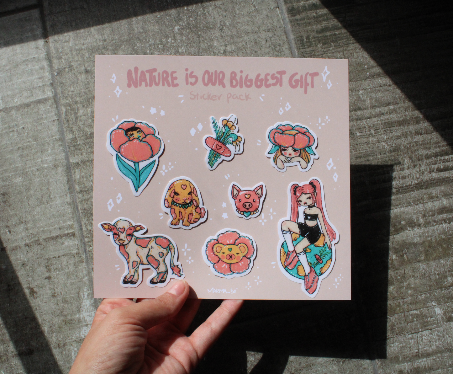 Nature is our biggest gift - Sticker Pack
