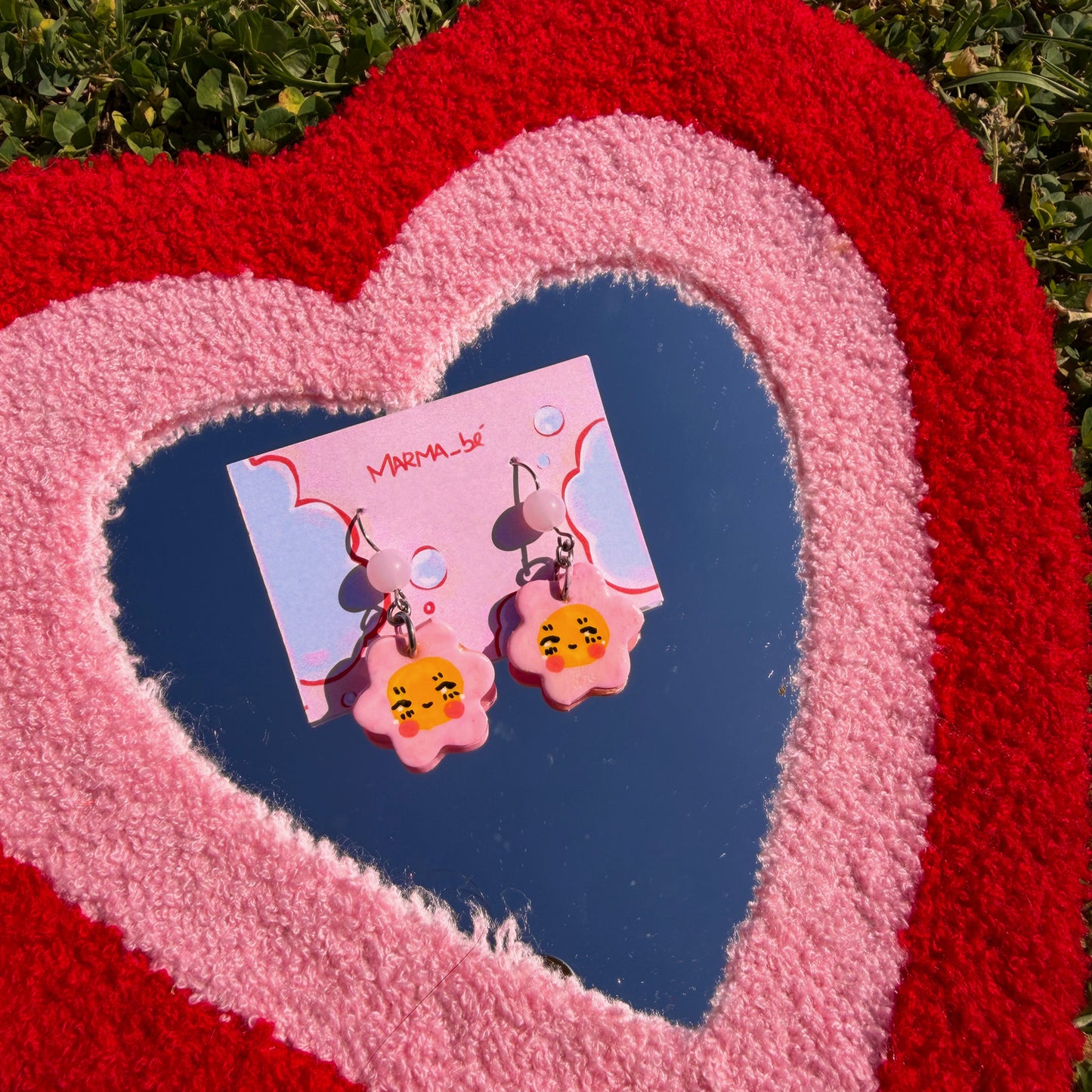 Handmade Flower Earrings