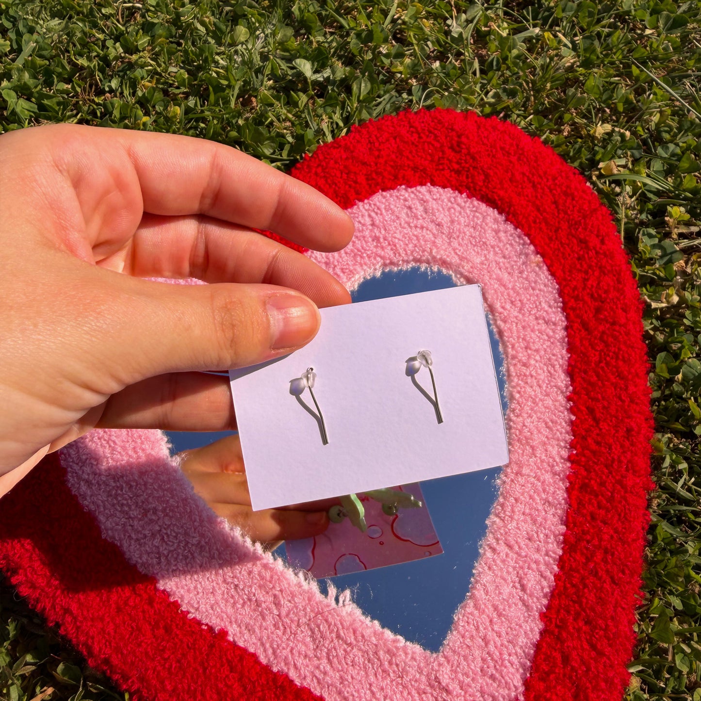 Handmade Flower Earrings