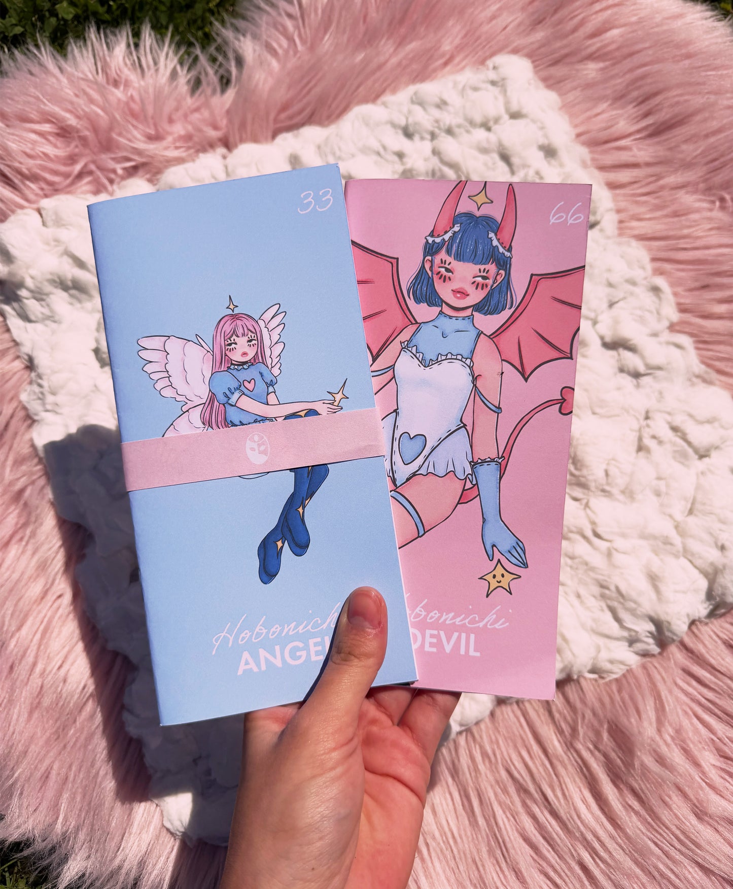 Hobonichi Aangel 33 and Devil 66