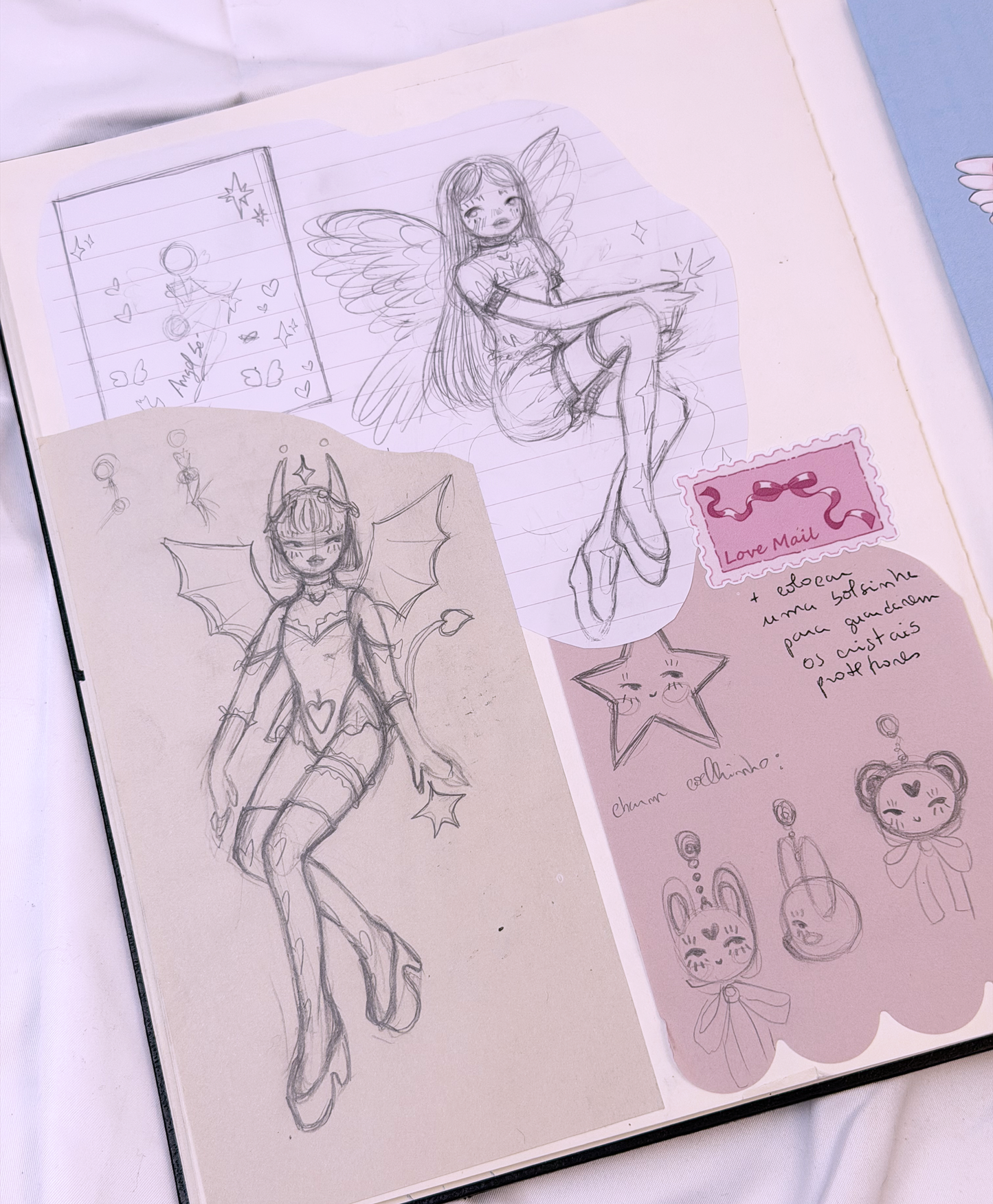 Hobonichi Aangel 33 and Devil 66
