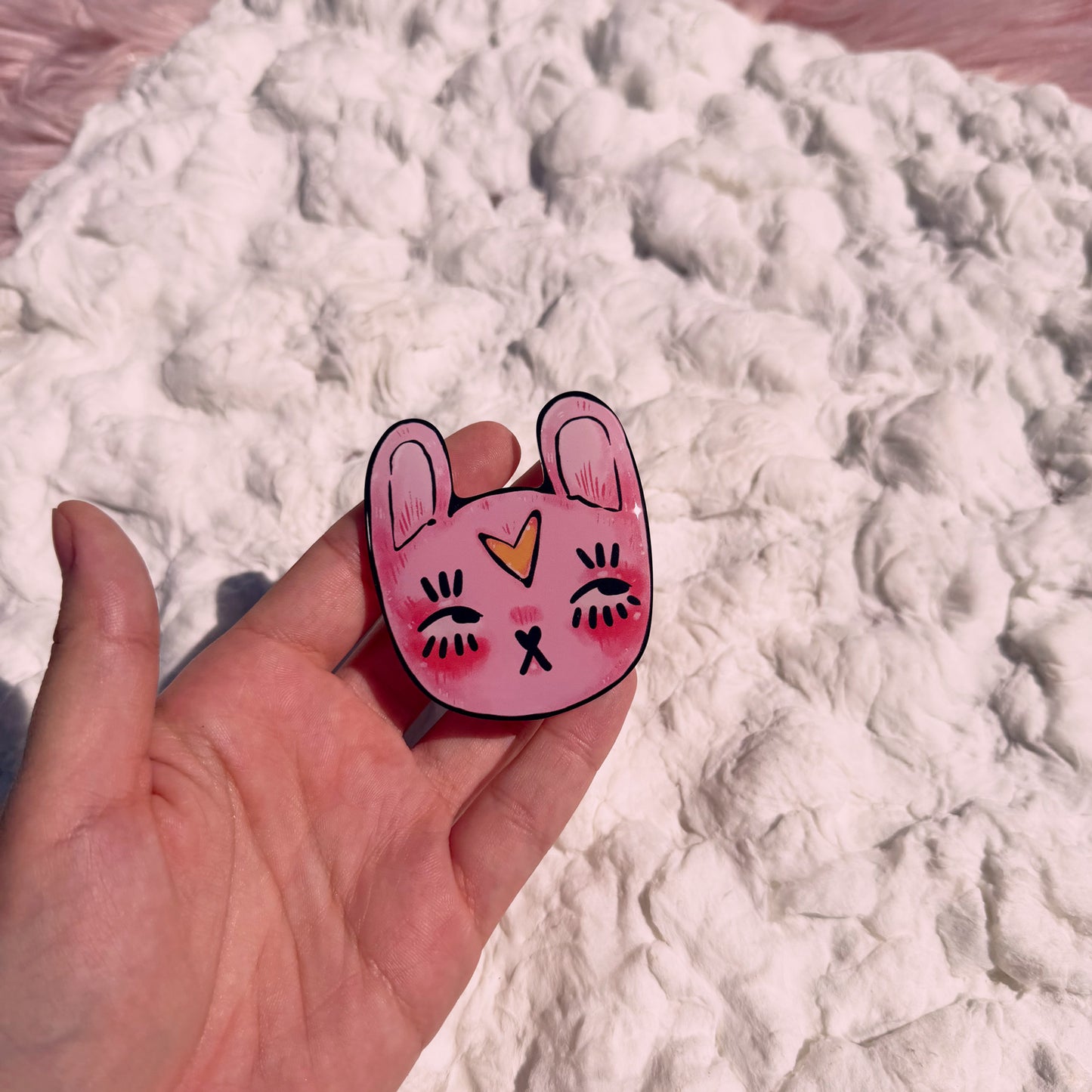 Bear and Bunny Pop Sockets