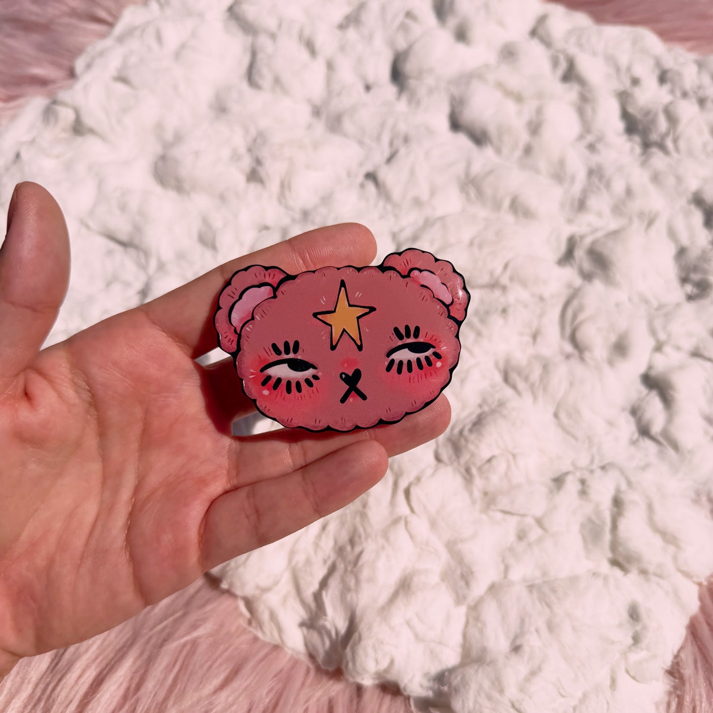Bear and Bunny Pop Sockets