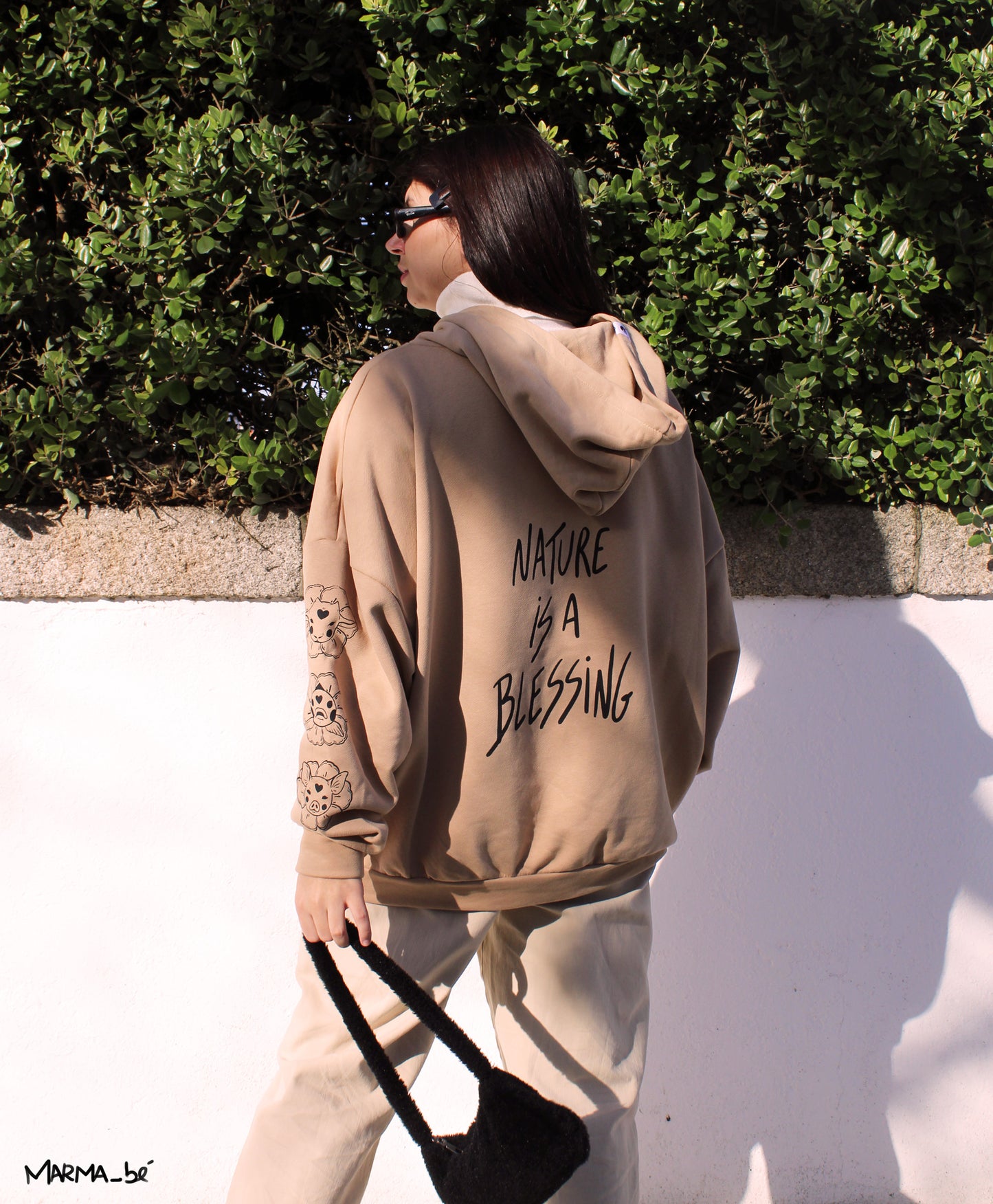 Oversize Hoodie "Nature is a Blessing"